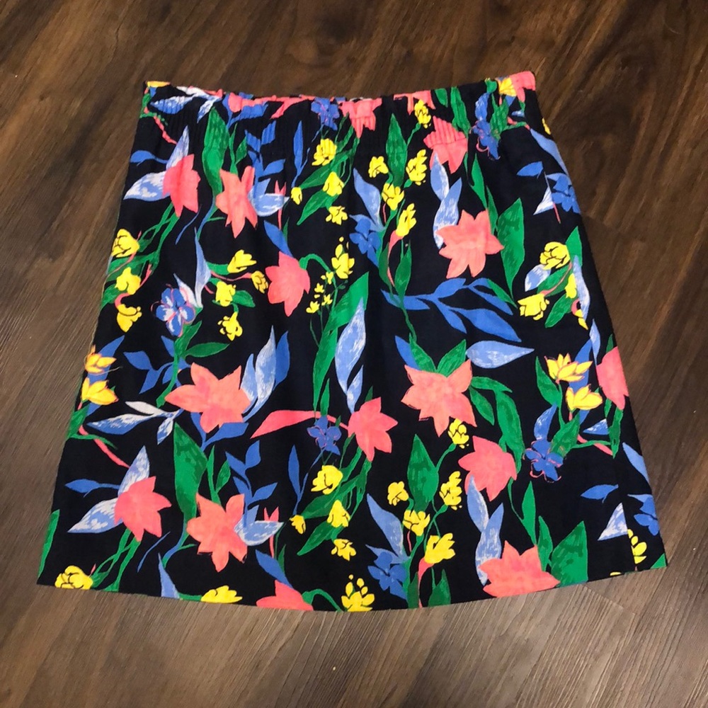 J. Crew Floral Pencil Skirt